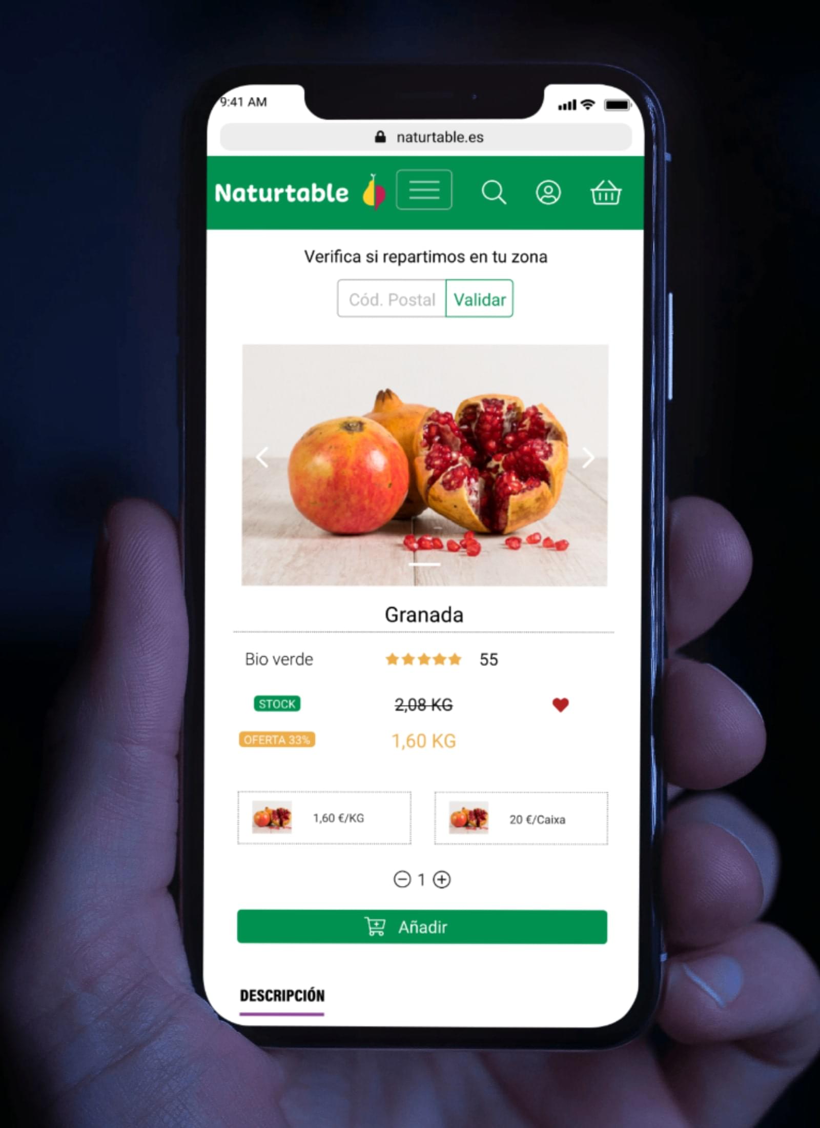 naturtable home page